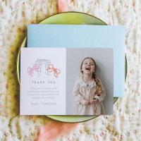 Ribbons und Bows Farbenfrohe Wasserfarbe Vielen Da