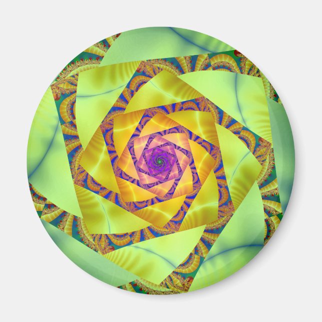 "Ribbonspirale" Magnet (Vorne)