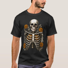 Ribcage Pumpkins, Spooky Season Halloween T-Shirt