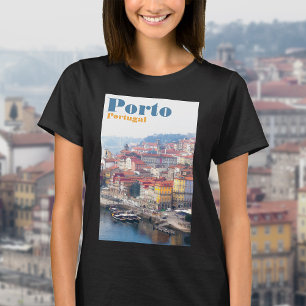 Ribeira und Douro River. Porto, Portugal T-Shirt