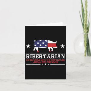 Ribertarian Ribs Pig Patriot Grilling Smoker Grill Karte