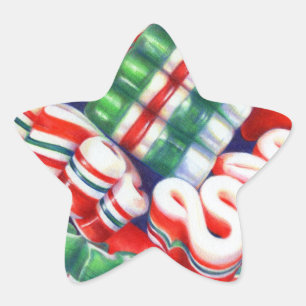 RIBGON CANDY Star Stickers