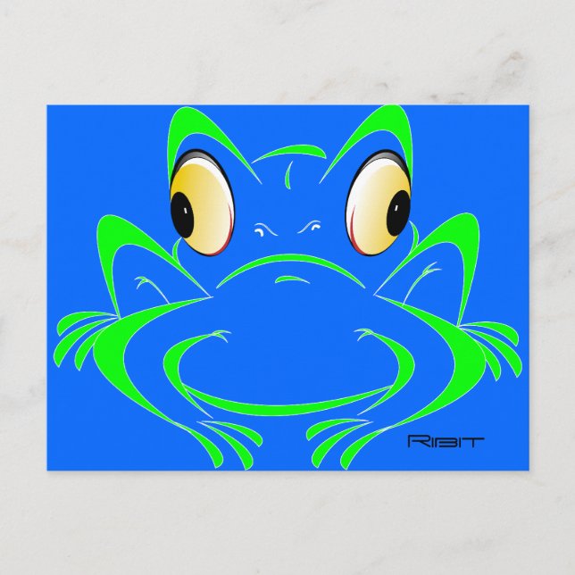 Ribit Postkarte (Vorderseite)