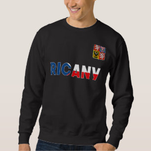 Ricany Tschechische Republik - Leitblech für Löwen Sweatshirt