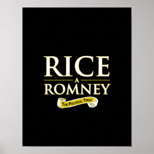 RICE-A-ROMNEY POSTER