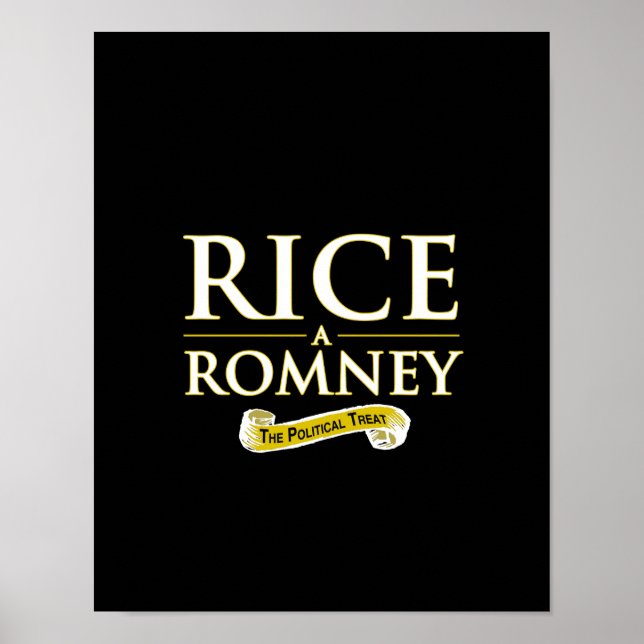 RICE-A-ROMNEY POSTER (Vorne)
