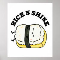 Rice and Shine Funny Sushi Pub