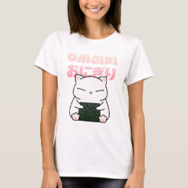 Rice Ball Sushi Cat T-Shirt