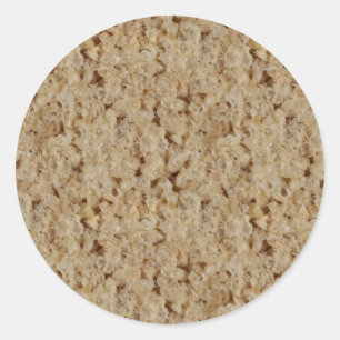 Rice Crispy Leckerei Runder Aufkleber