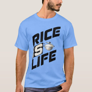 Rice Is Life Filipino Food Philippines Food Philip T-Shirt