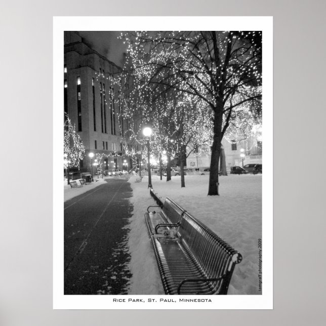 Rice Park, St. Paul, MN Poster (Vorne)
