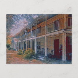 Rice’s-Hughlett’s Tavern c. 1935, Heathsville, VA Postkarte