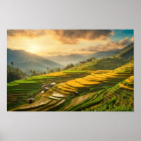 Rice Terraces Sunrise