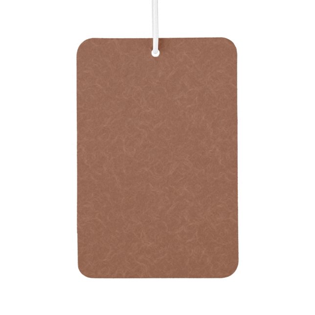 Rich brown  textured swirling  pattern autolufterfrischer (Vorderseite)