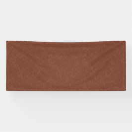 Rich brown textured swirling pattern banner