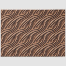 Rich Cocoa Swirl Texture Seamless Brown Abstract Seidenpapier