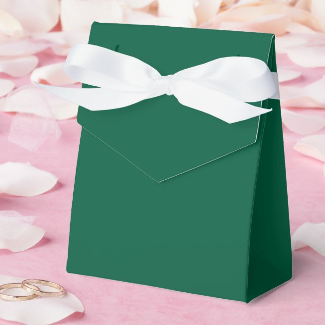 Rich Dark Green Fevor Boxes Geschenkschachtel (Hochzeit)