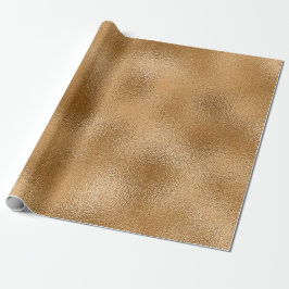 Rich Gold Glass Abstrakt Geschenkpapier