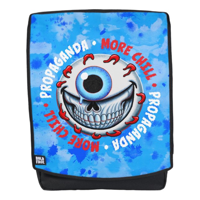 Rich Goranski Mehr Chill Rucksack (Vorderseite)