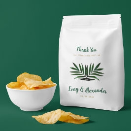 Rich Green Golden Theme Fvor Bag Geschenktütchen