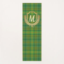 Rich Green Tartan (Kariert) Custom Yogamatte
