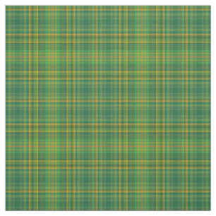 Rich Green Tartan (Kariertes, kundenspezifisches G Stoff