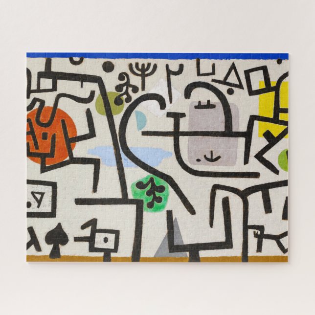 Rich Harbour von Paul Klee Puzzle (Horizontal)