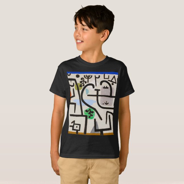 Rich Harbour von Paul Klee T-Shirt (Vorne ganz)