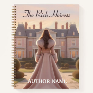 Rich Heiress Book Cover Inspiration Notebook Notizbuch