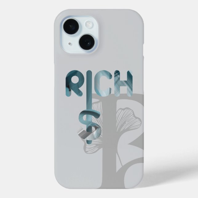 RICH iPhone Fälle Trend Abstrakt Blue Ocean Case-Mate iPhone Hülle (Rückseite)