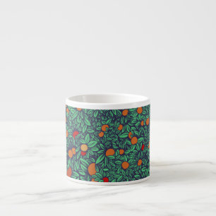 Rich Orchard: Vintage Baum Muster. Espressotasse