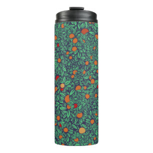 Rich Orchard: Vintage Baum Muster. Thermosbecher