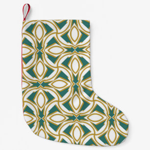 rich ornament. Sloping seamless colorful ornament Kleiner Weihnachtsstrumpf
