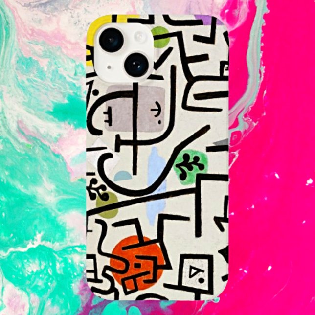 Rich Port Paul Klee Inspirierte Abstrakte Kunst Case-Mate iPhone Hülle (Von Creator hochgeladen)