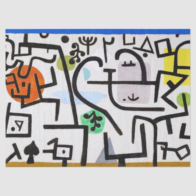 Rich Port, Paul Klee Seidenpapier (Vorderseite)
