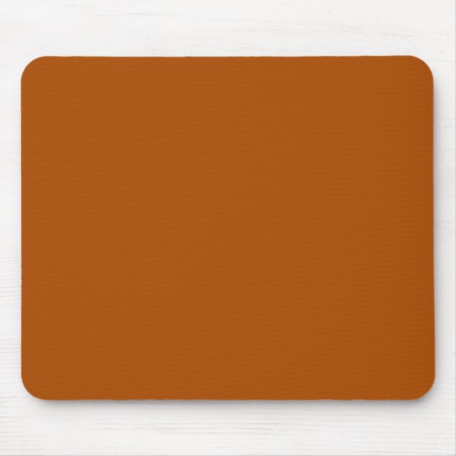 Rich sienna braune Farbe bereit, um die Farbe anzu Mousepad (Vorne)
