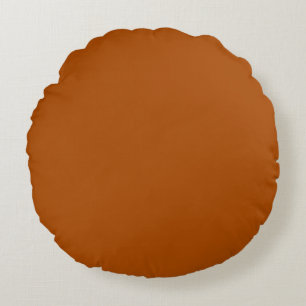 Rich sienna braune Farbe bereit, um die Farbe anzu Rundes Kissen