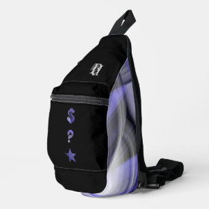 RICH Sling Bag Trend Abstract Lavendel Violett