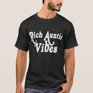 Rich Tante Women Best Aunty Mütter Tag Birke T-Shirt