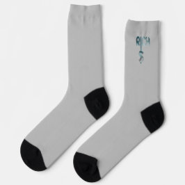 RICH Unisex Socks Trend Abstrakter Blauer Ozean Socken