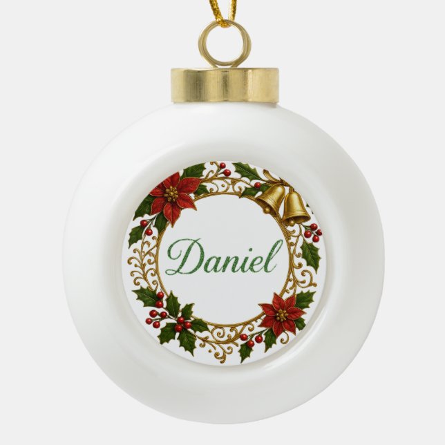 Richard Christmas Ball Ornament – Keepsake (Vorderseite)