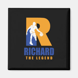 Richard Custom Player Basketball Ihr Name The Leg Magnet