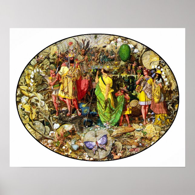 Richard Dadd Fee: Oberon & Titania Poster (Vorne)