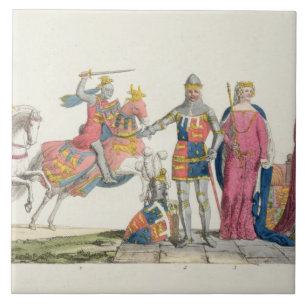 Richard das Lionheart, John von hagem, Edward III, Fliese