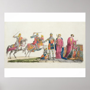 Richard das Lionheart, John von hagem, Edward III, Poster