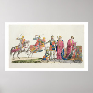 Richard das Lionheart, John von hagem, Edward III, Poster