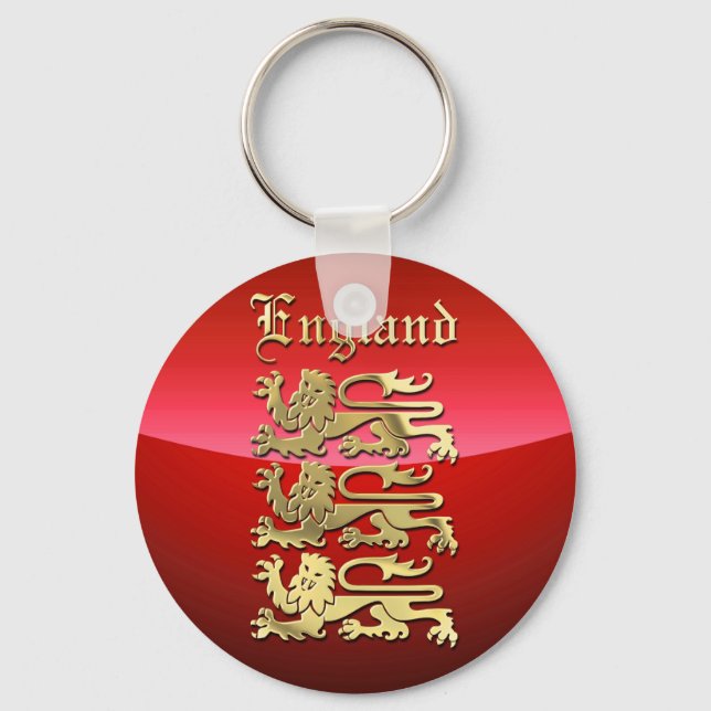 Richard, der königliche Schild von England Schlüsselanhänger (Vorderseite)