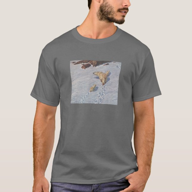 Richard Friese - Familie Polar Bear T-Shirt (Vorderseite)