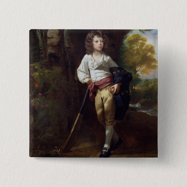 Richard Heber, 1782 (Öl auf Leinwand) Button (Vorderseite)