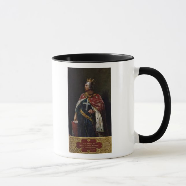 Richard I der Lionheart König von England, 1841 Tasse (Rechts)